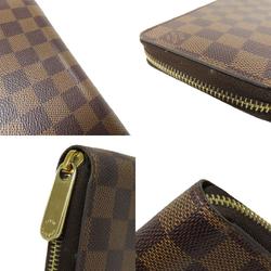 Louis Vuitton N41661 Zippy Wallet Long Damier Canvas Women's LOUIS VUITTON