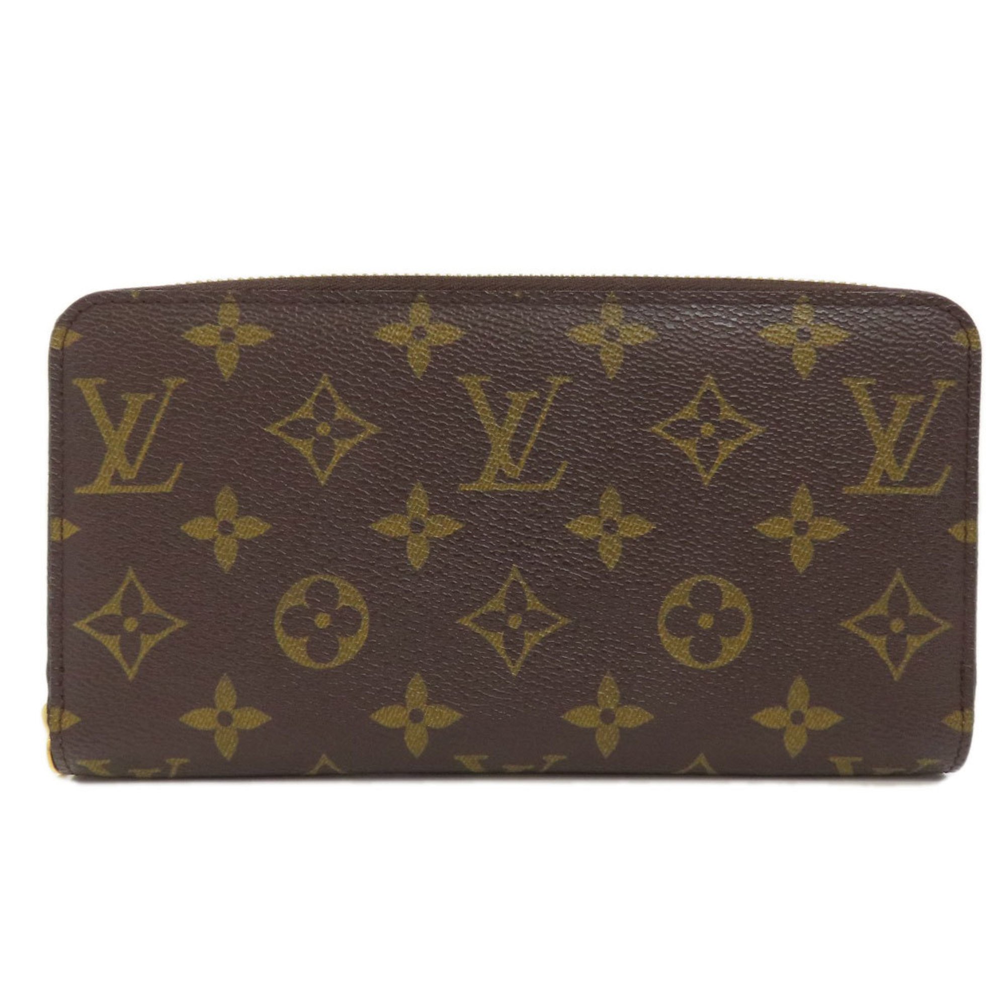 Louis Vuitton M60017 Zippy Wallet (former long wallet) Monogram Canvas Women's LOUIS VUITTON