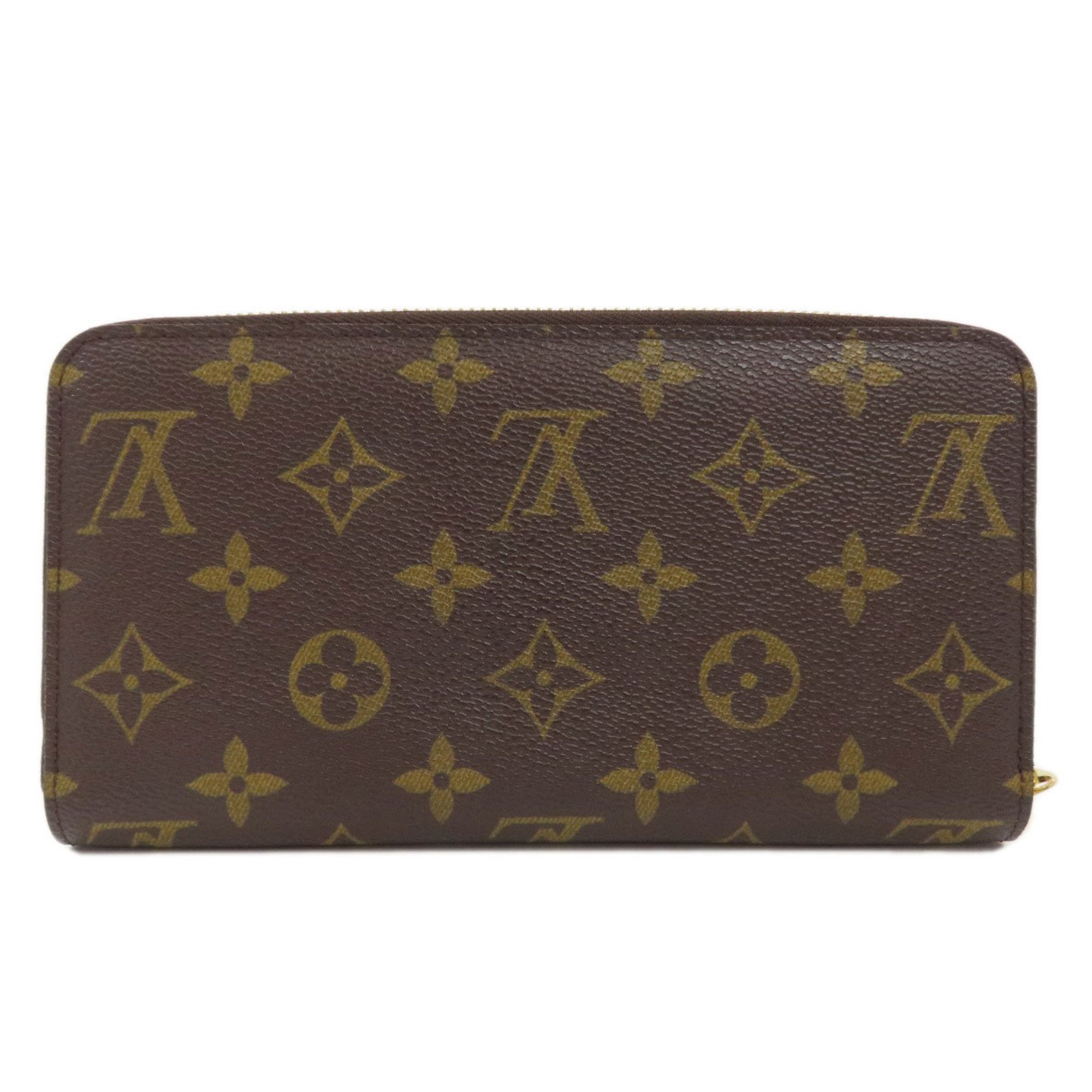 Louis Vuitton M60017 Zippy Wallet (former long wallet) Monogram Canvas Women's LOUIS VUITTON