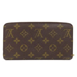 Louis Vuitton M60017 Zippy Wallet (former long wallet) Monogram Canvas Women's LOUIS VUITTON