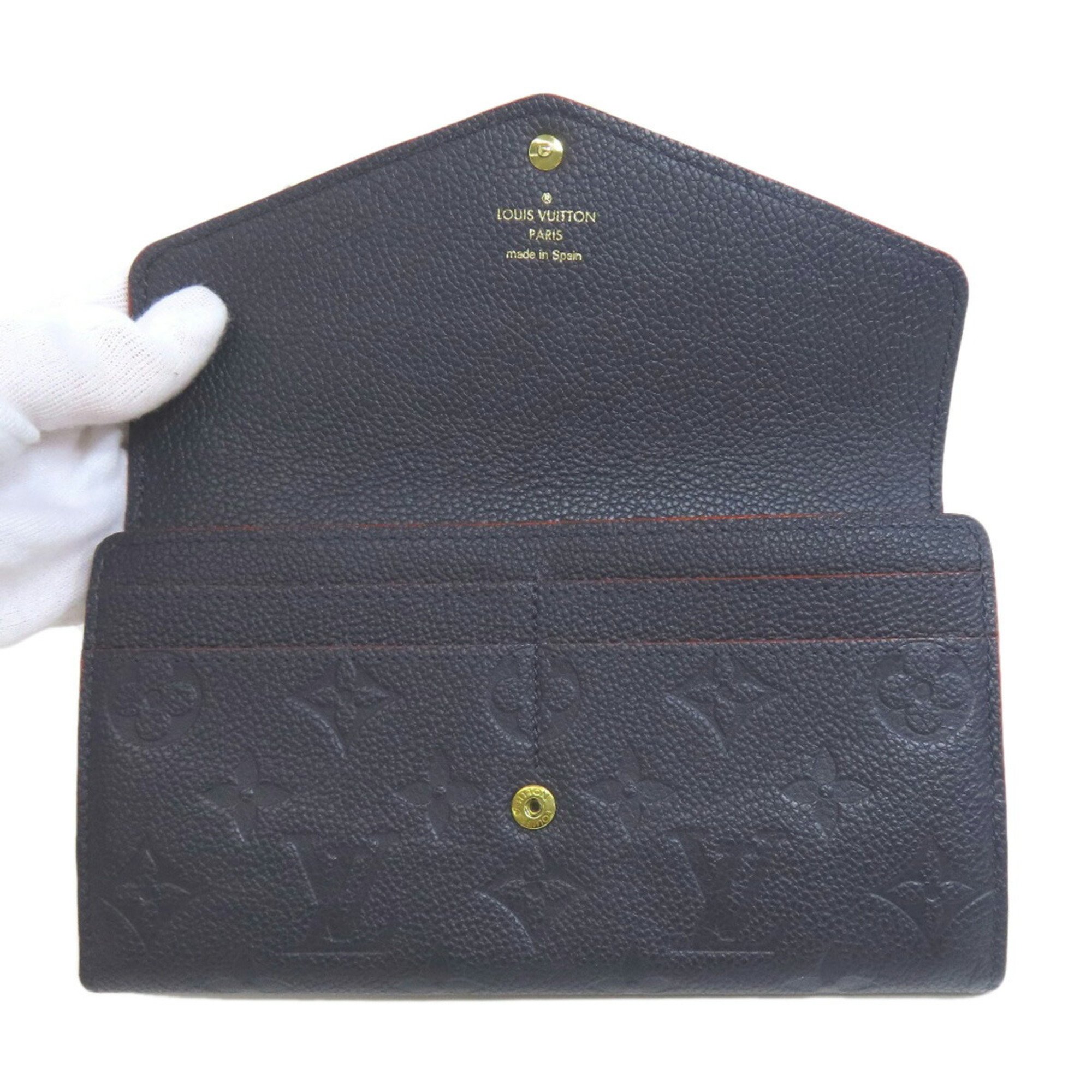 Louis Vuitton M62125 Portefeuille Sarah Long Wallet Empreinte Women's LOUIS VUITTON