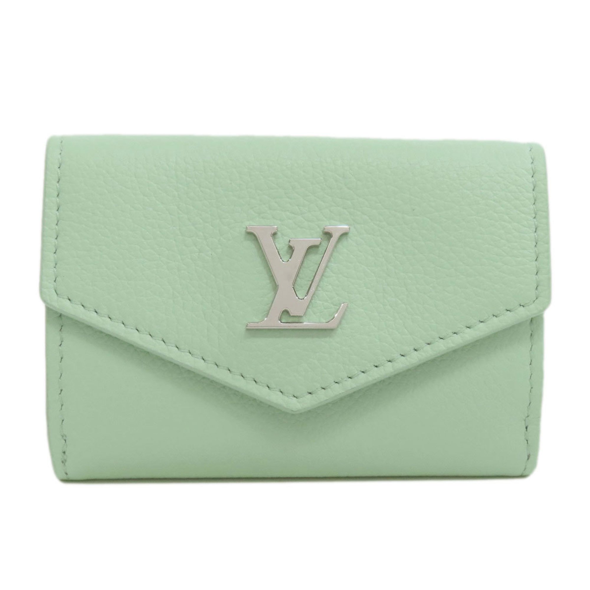 Louis Vuitton M81885 Portefeuille Lock Bi-fold Wallet Calfskin Women's LOUIS VUITTON