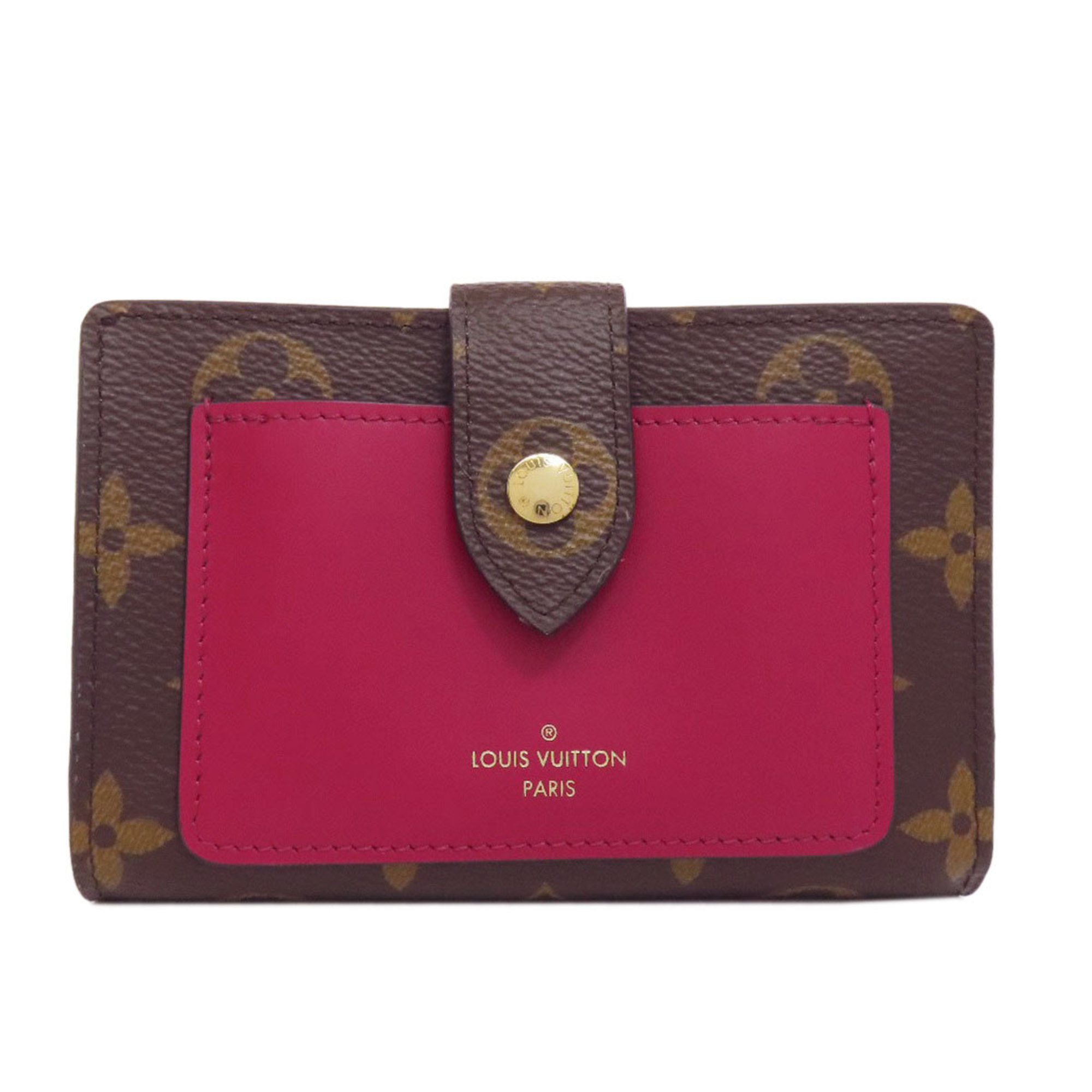 Louis Vuitton M69433 Juliet Bi-fold Wallet Monogram Canvas Women's LOUIS VUITTON