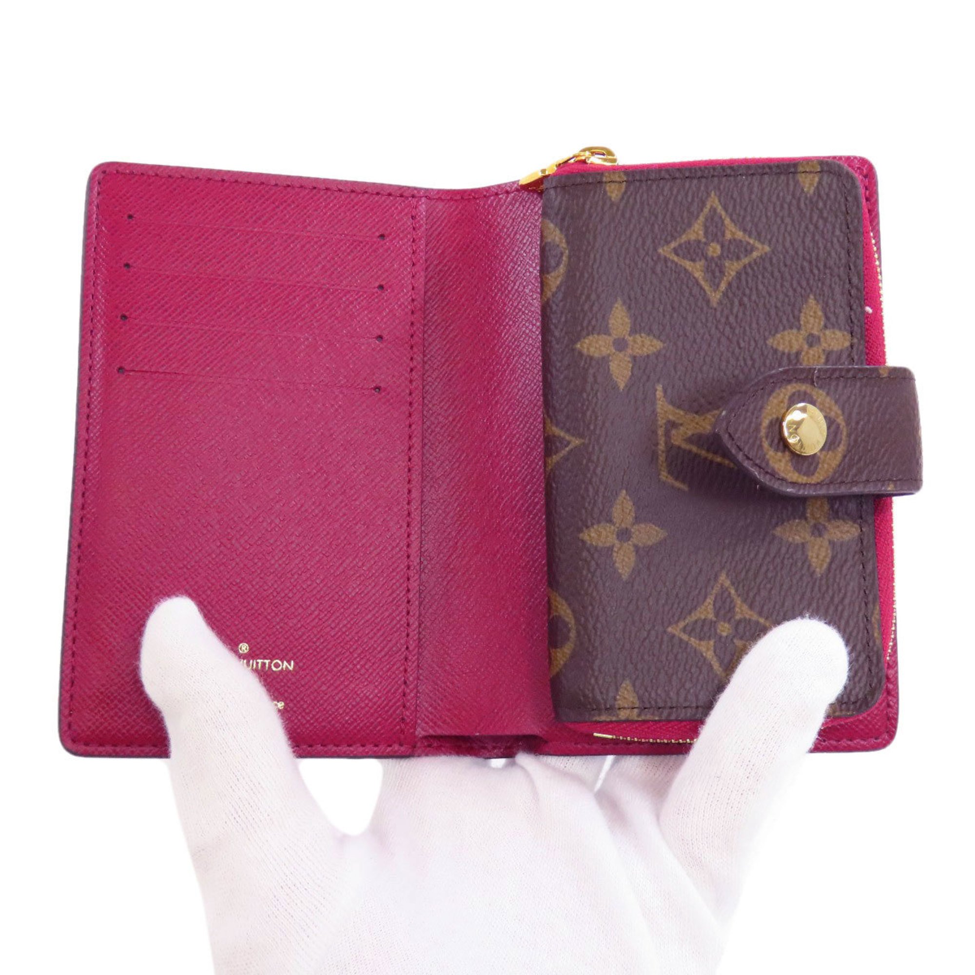 Louis Vuitton M69433 Juliet Bi-fold Wallet Monogram Canvas Women's LOUIS VUITTON