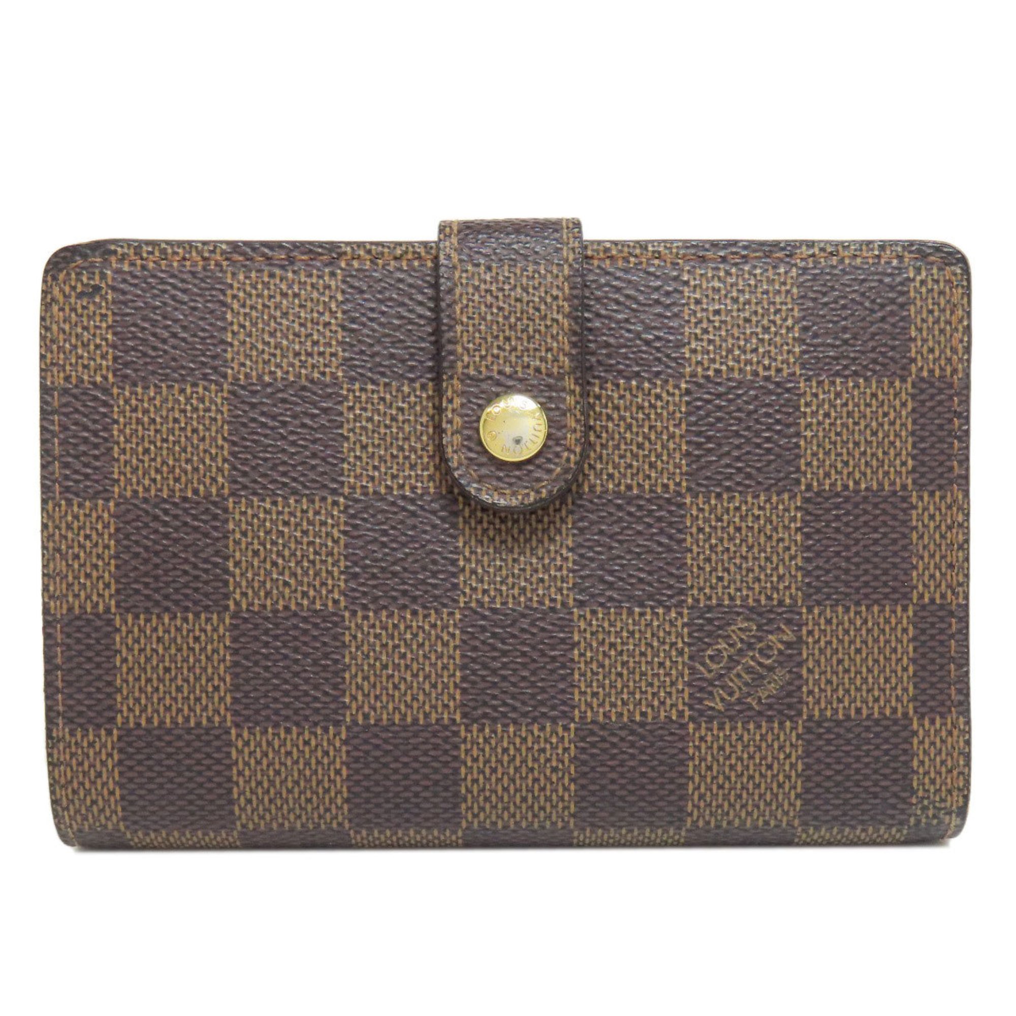 Louis Vuitton N61674 Portefeuille Viennois Bi-fold Wallet Damier Canvas Women's LOUIS VUITTON