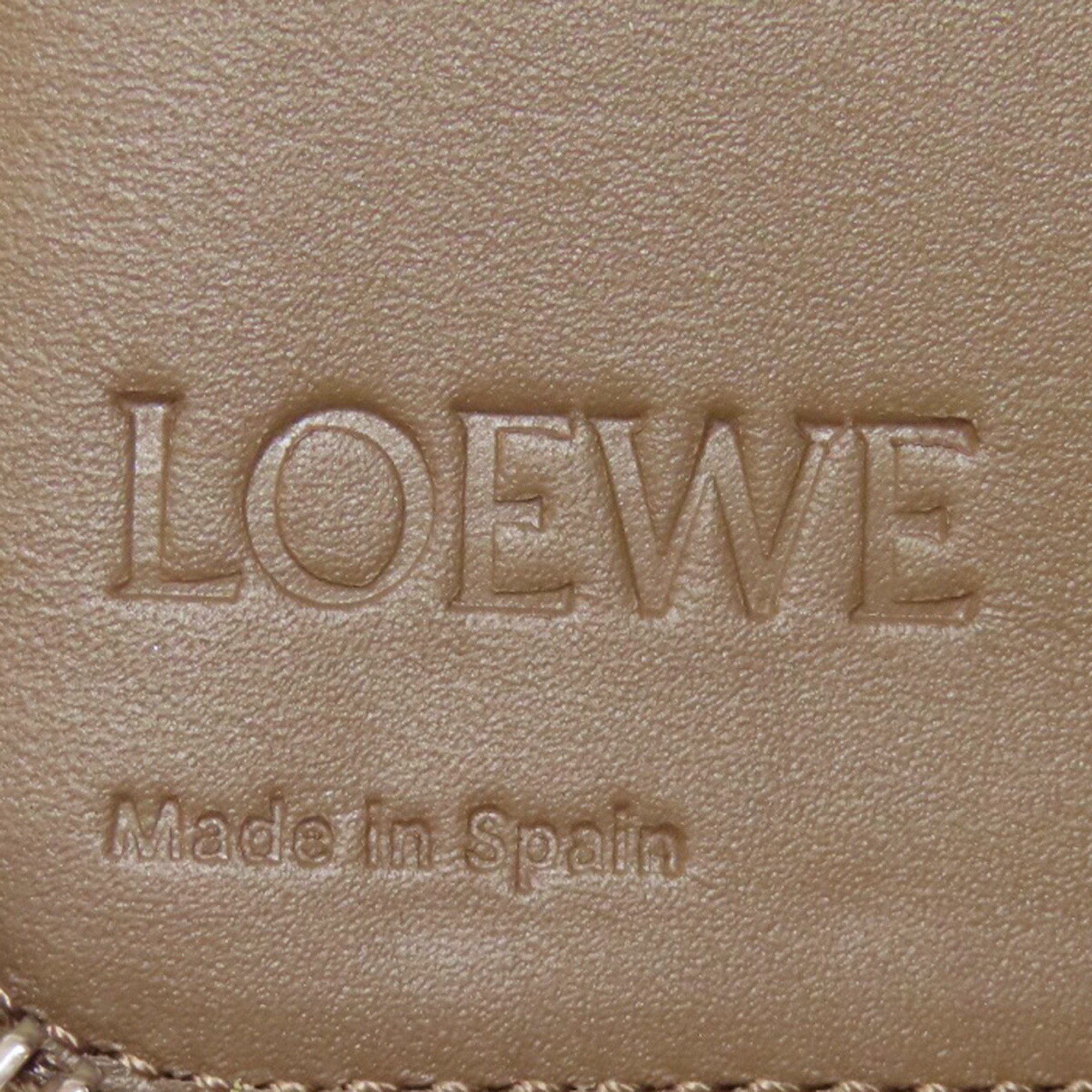 LOEWE Puzzle Zip Around Wallet Long Calfskin Women's