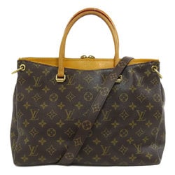 Louis Vuitton M40929 Pallas MM Tote Bag Monogram Canvas Women's LOUIS VUITTON