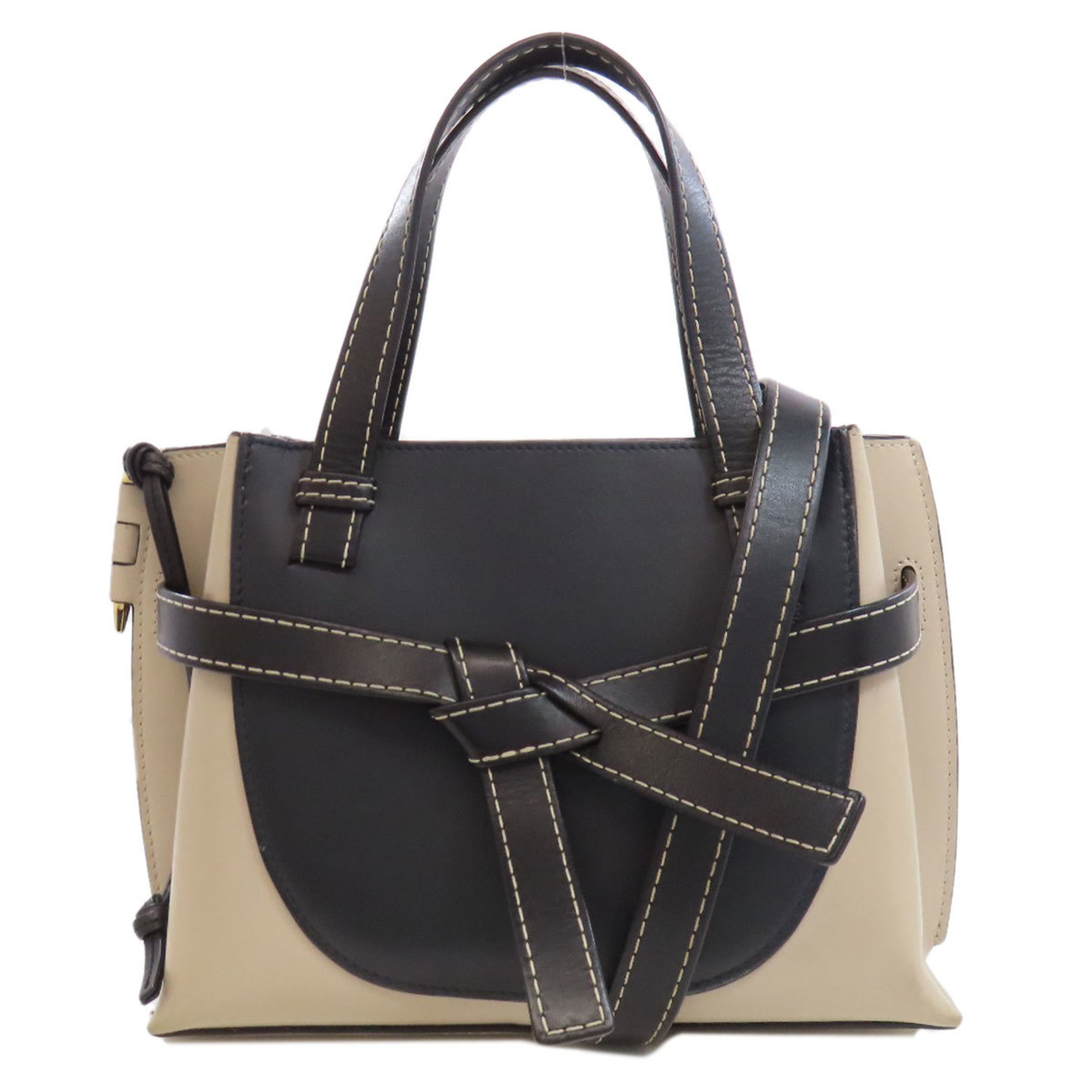 LOEWE GATE TOP HANDLE HANDBAG IN CALFSKIN FOR WOMEN