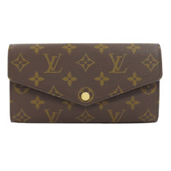 Louis Vuitton M60531 Portefeuille Sarah Long Wallet Monogram Canvas Women's LOUIS VUITTON