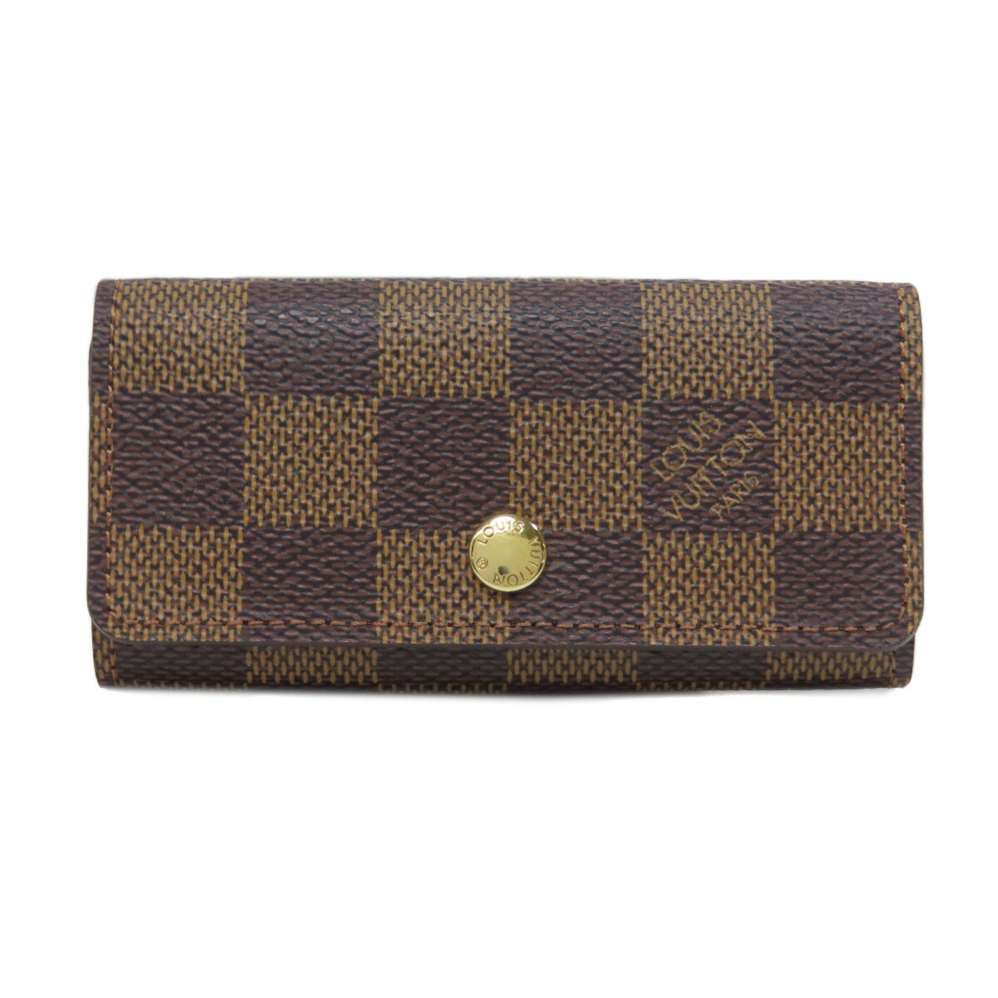 Louis Vuitton N62631 Multicle 4 Key Case Damier Canvas Women's LOUIS VUITTON