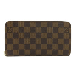 Louis Vuitton N60015 Zippy Wallet (old long wallet) Damier canvas for women LOUIS VUITTON