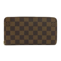 Louis Vuitton N60015 Zippy Wallet (old long wallet) Damier canvas for women LOUIS VUITTON