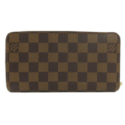 Louis Vuitton N60015 Zippy Wallet (old long wallet) Damier canvas for women LOUIS VUITTON