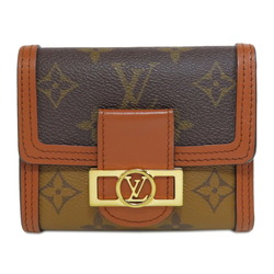 Louis Vuitton M68725 Portefeuille Dauphine Compact Bi-fold Wallet Monogram Canvas Women's LOUIS VUITTON