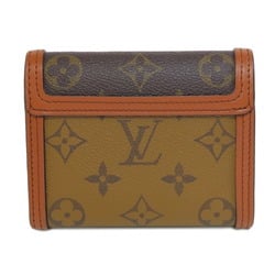 Louis Vuitton M68725 Portefeuille Dauphine Compact Bi-fold Wallet Monogram Canvas Women's LOUIS VUITTON