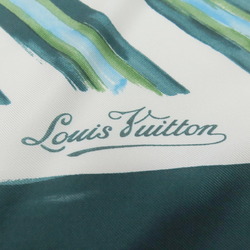 Louis Vuitton Ribbon Stripe Scarf Silk Women's LOUIS VUITTON