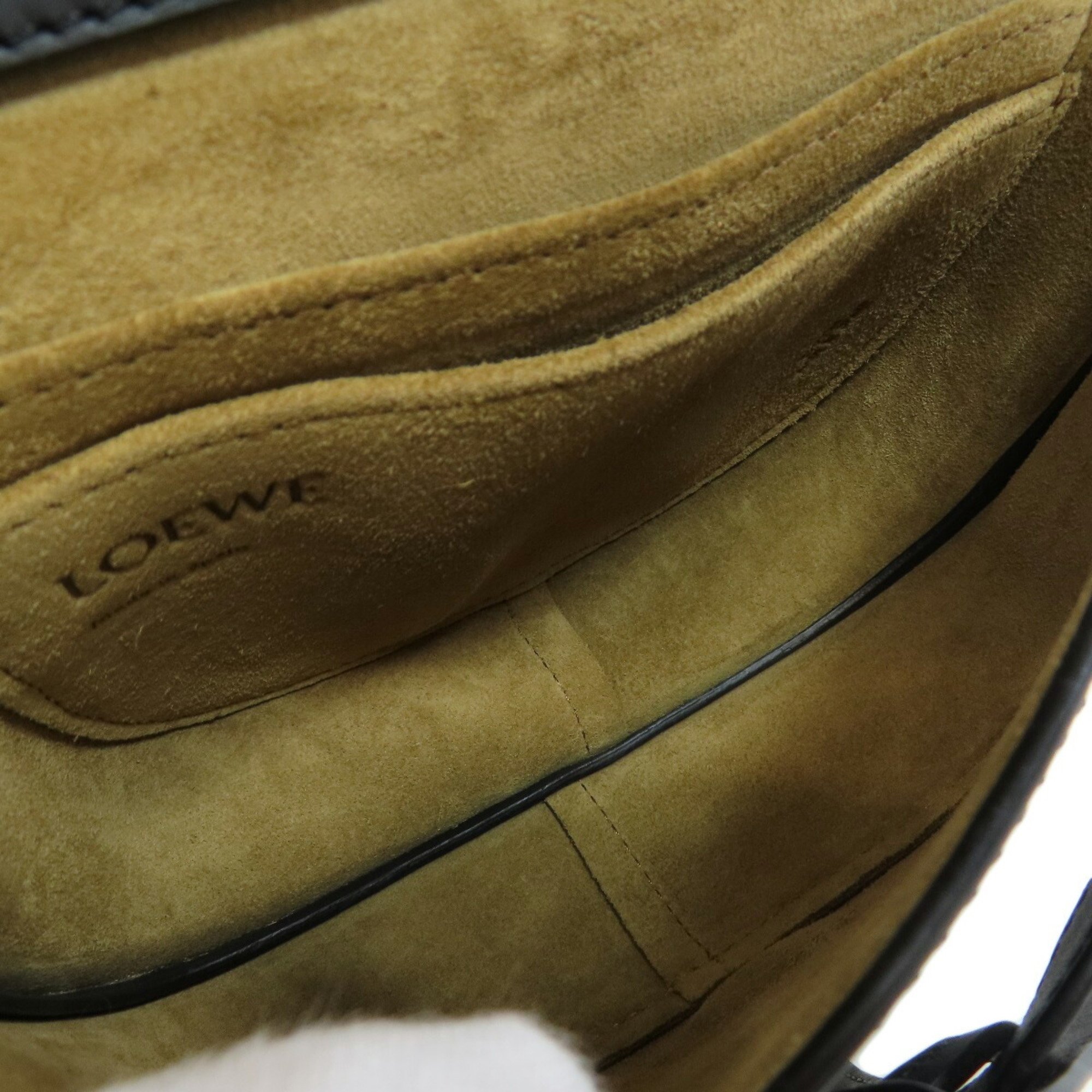 LOEWE Gate Dual Shoulder Bag in Calf Leather for Women