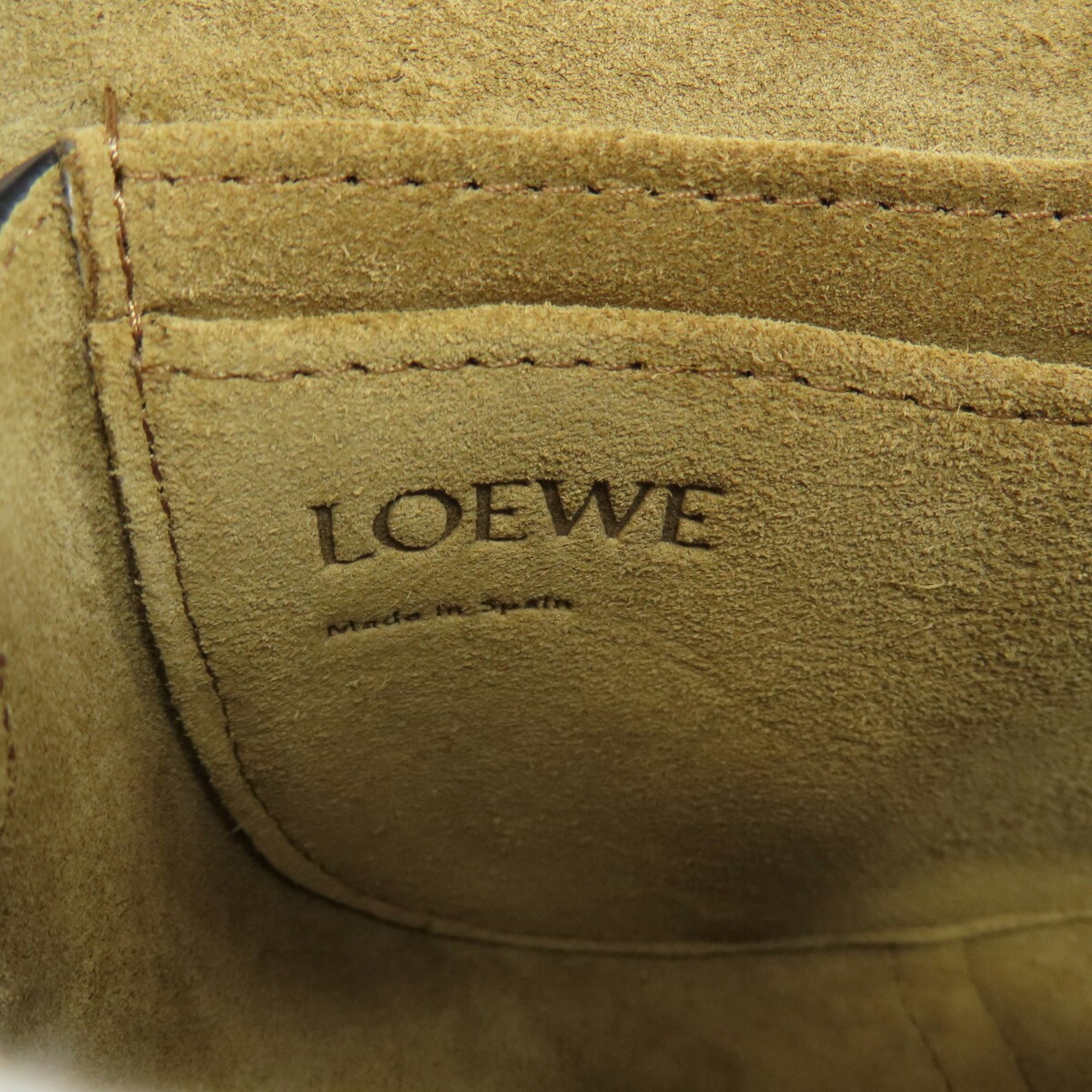 LOEWE Gate Dual Shoulder Bag in Calf Leather for Women