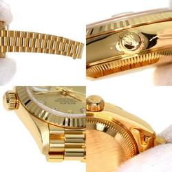 Rolex 79178G Datejust 10P Diamond Watch K18 Yellow Gold K18YG Ladies ROLEX