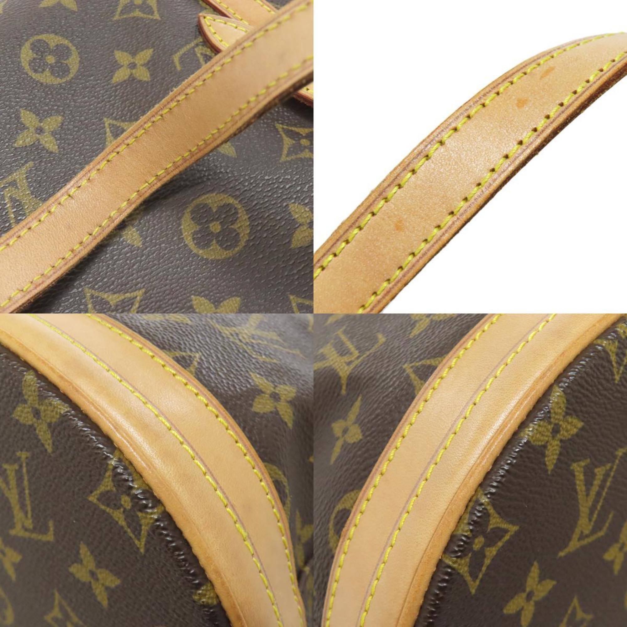 Louis Vuitton M42236 Bucket L GM Tote Bag Monogram Canvas Women's LOUIS VUITTON