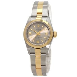 Rolex 67183 Oyster Perpetual 369 Watch Stainless Steel SSxK18YG Ladies ROLEX