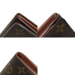 Louis Vuitton M61736 Portefeuille Tresor Bi-fold Wallet Monogram Canvas Women's LOUIS VUITTON