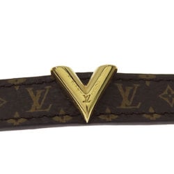 Louis Vuitton M6042 Essential V Bracelet Monogram Canvas Women's LOUIS VUITTON