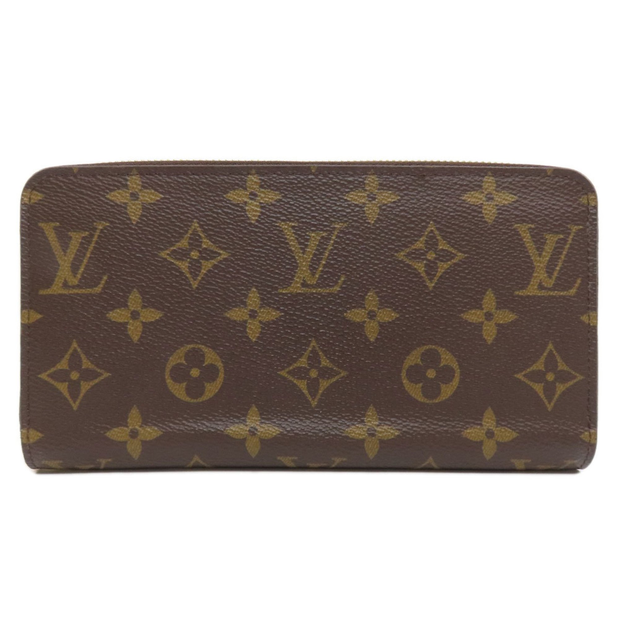 Louis Vuitton M42616 Zippy Wallet Long Monogram Canvas Women's LOUIS VUITTON