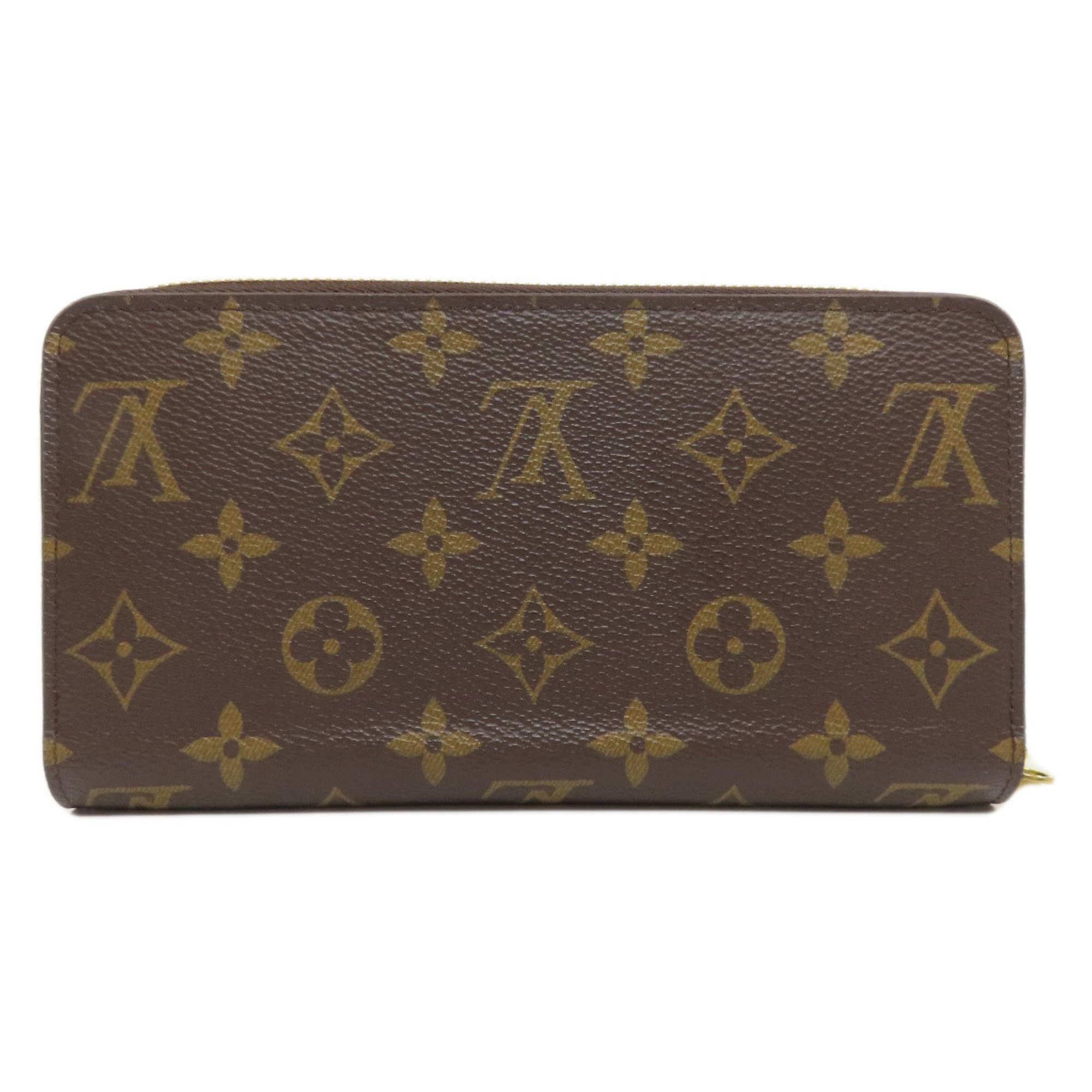 Louis Vuitton M42616 Zippy Wallet Long Monogram Canvas Women's LOUIS VUITTON