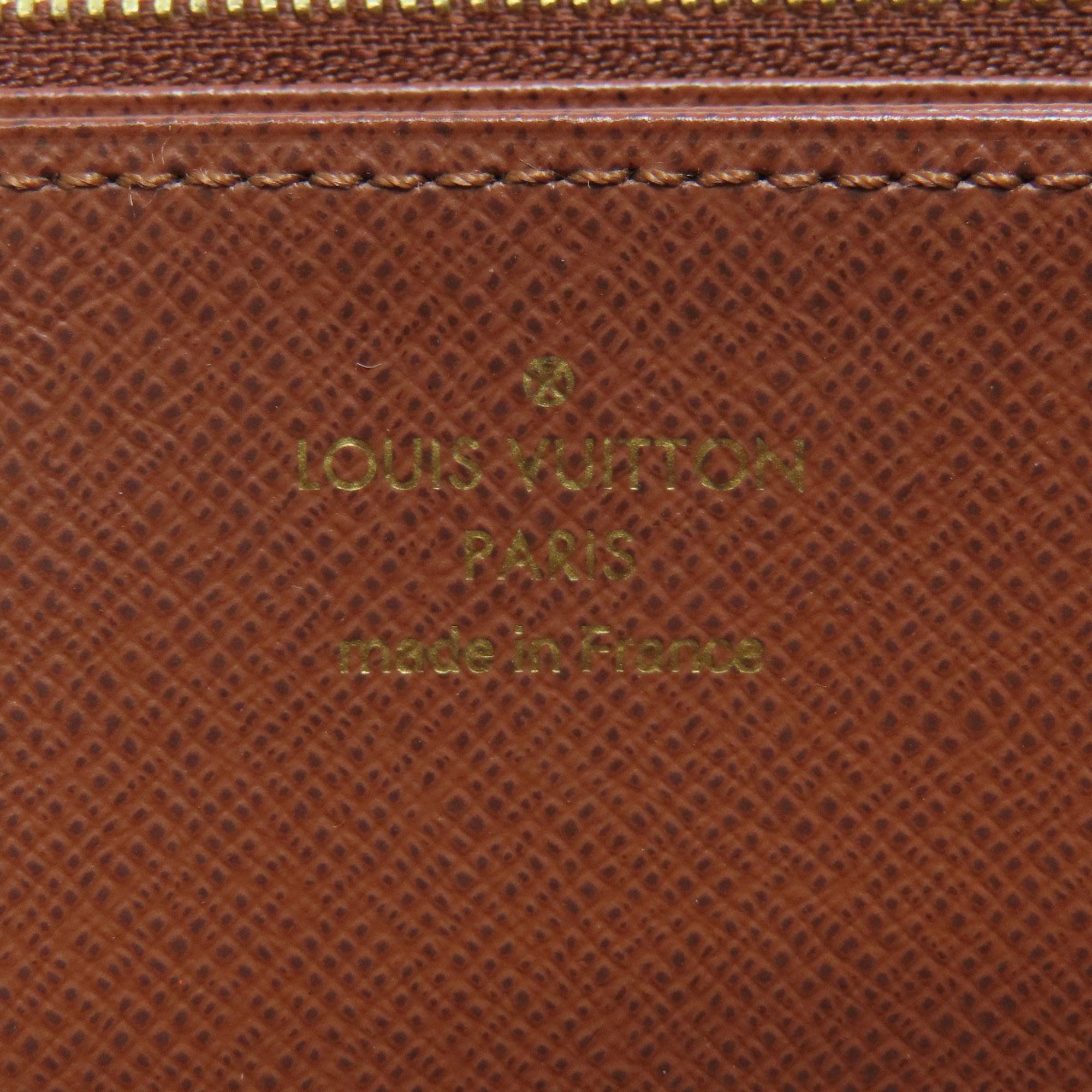 Louis Vuitton M42616 Zippy Wallet Long Monogram Canvas Women's LOUIS VUITTON