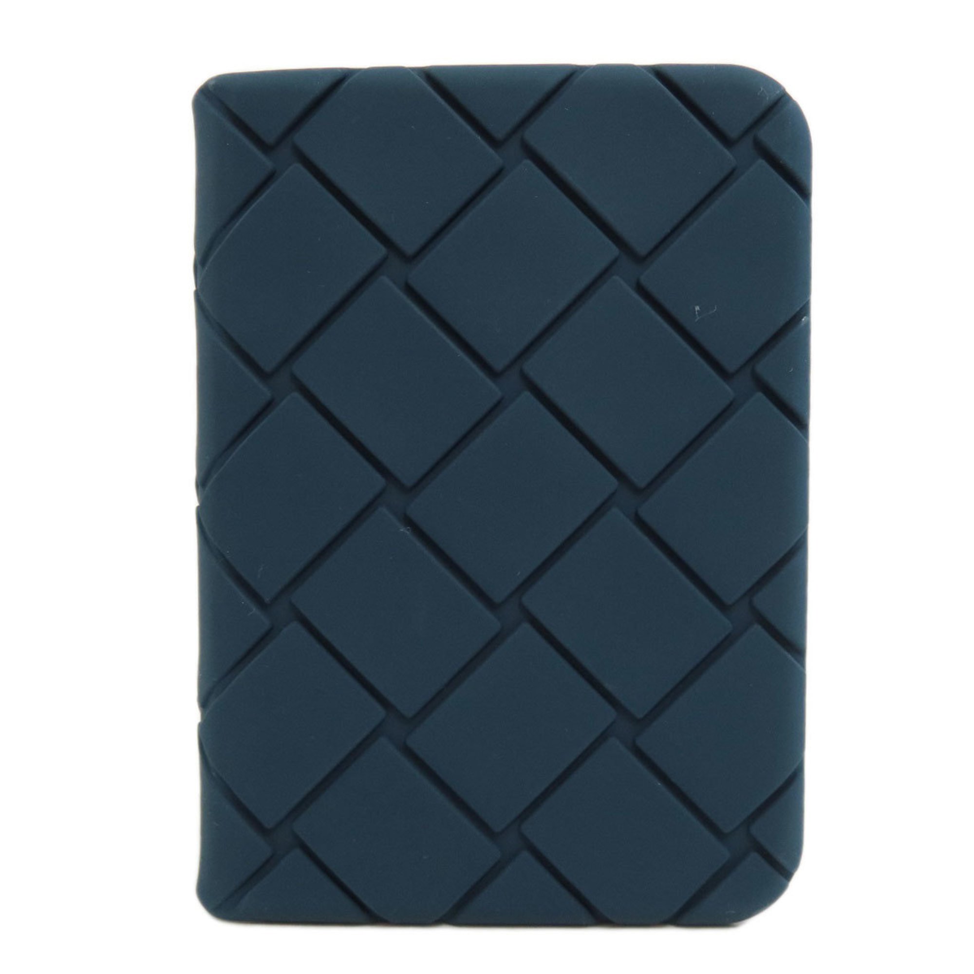 Bottega Veneta Embossed Business Card Holder/Card Case Rubber Women's BOTTEGA VENETA