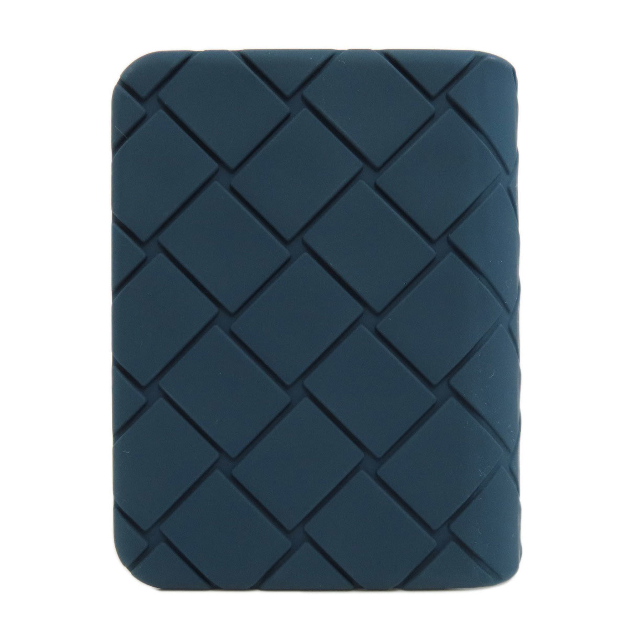 Bottega Veneta Embossed Business Card Holder/Card Case Rubber Women's BOTTEGA VENETA