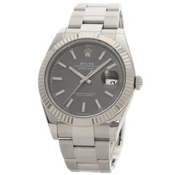 Rolex 126334 Datejust 41 Slate Watch Stainless Steel SS K18WG Men's ROLEX