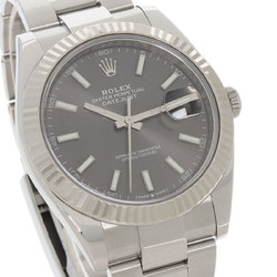 Rolex 126334 Datejust 41 Slate Watch Stainless Steel SS K18WG Men's ROLEX