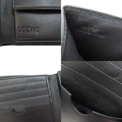 LOEWE Anagram Bi-fold Wallet Leather Women's