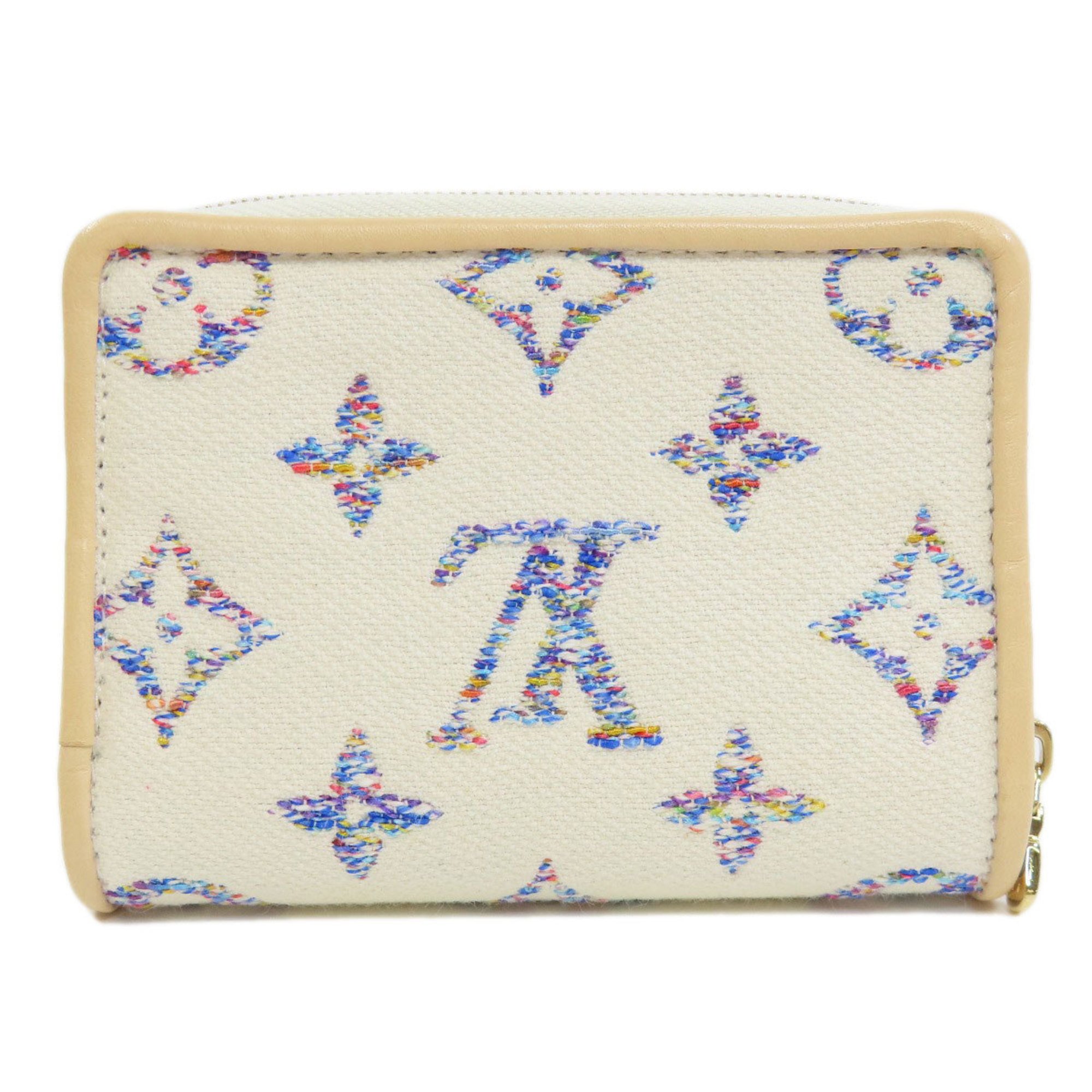 Louis Vuitton M83500 Portefeuille Lou Bi-fold Wallet Monogram Jacquard Women's LOUIS VUITTON