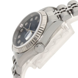 Rolex 79174G Datejust 10P Diamond Watch Stainless Steel SS K18WG Ladies ROLEX