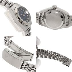 Rolex 79174G Datejust 10P Diamond Watch Stainless Steel SS K18WG Ladies ROLEX