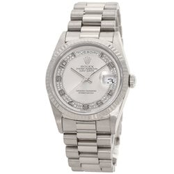 Rolex 18239MA Day-Date Milliard Diamond Watch K18 White Gold K18WG Men's ROLEX