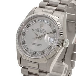 Rolex 18239MA Day-Date Milliard Diamond Watch K18 White Gold K18WG Men's ROLEX