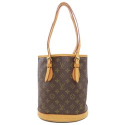 Louis Vuitton M42238 Bucket M PM Tote Bag Monogram Canvas Women's LOUIS VUITTON