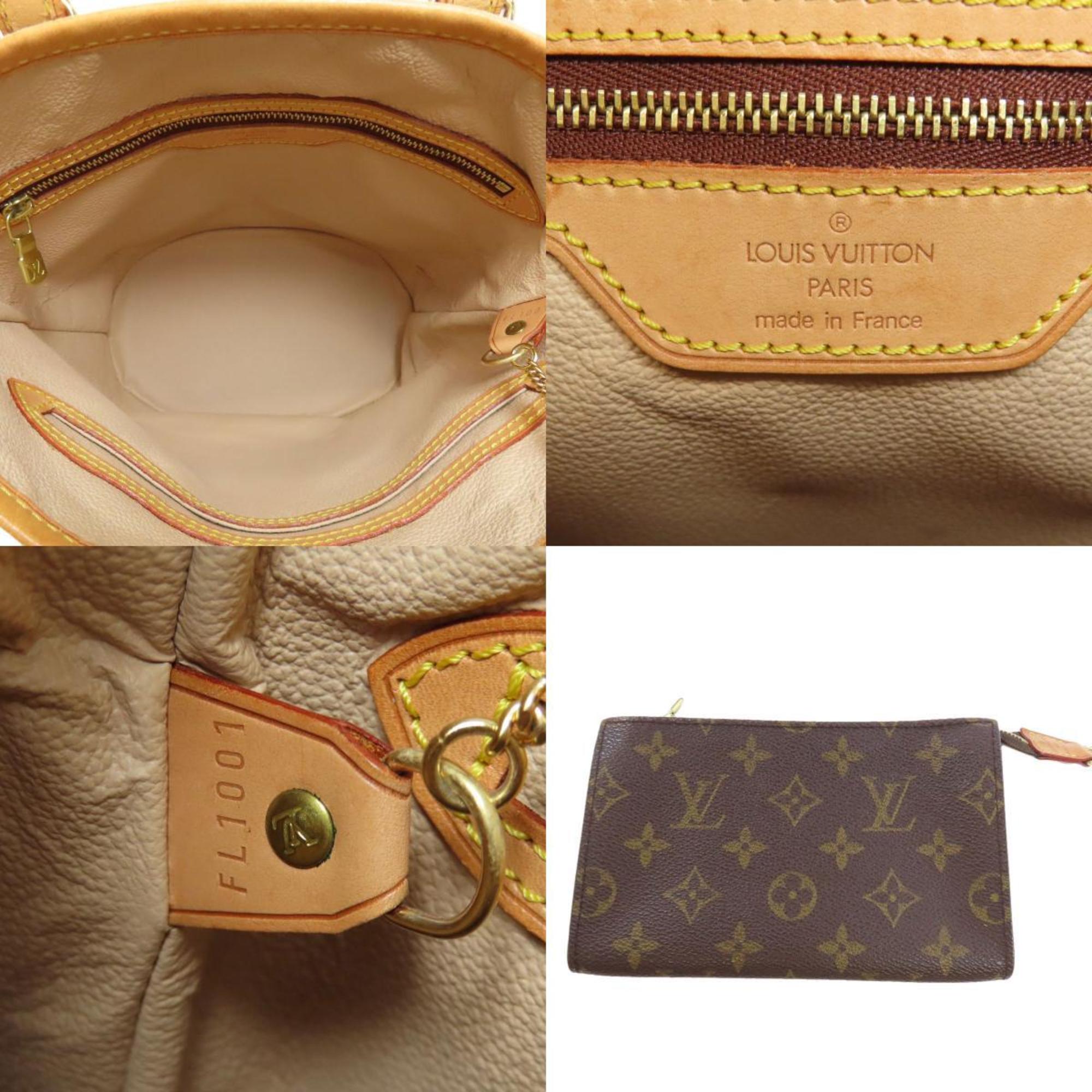 Louis Vuitton M42238 Bucket M PM Tote Bag Monogram Canvas Women's LOUIS VUITTON