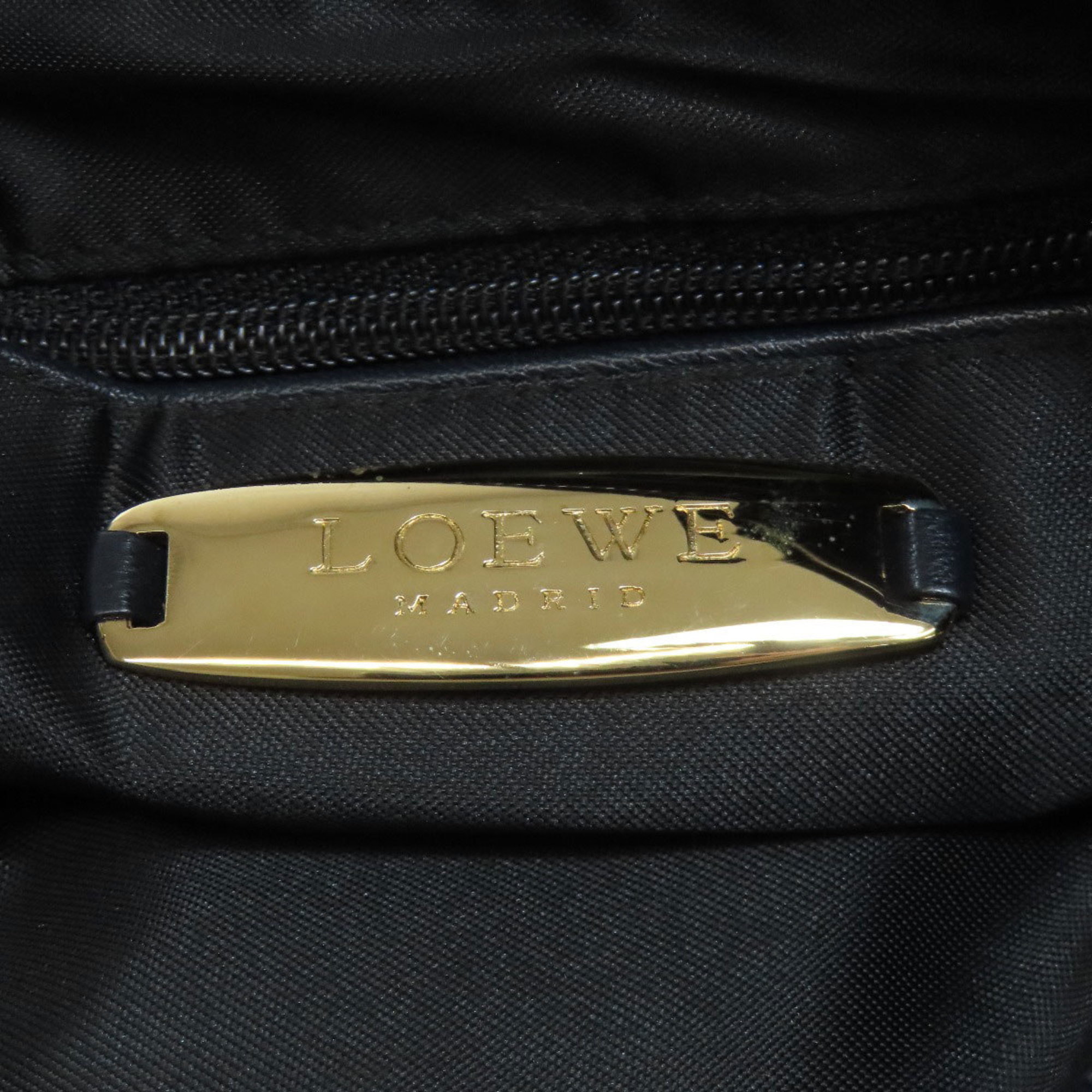 LOEWE Anagram Shoulder Bag Lambskin Women's