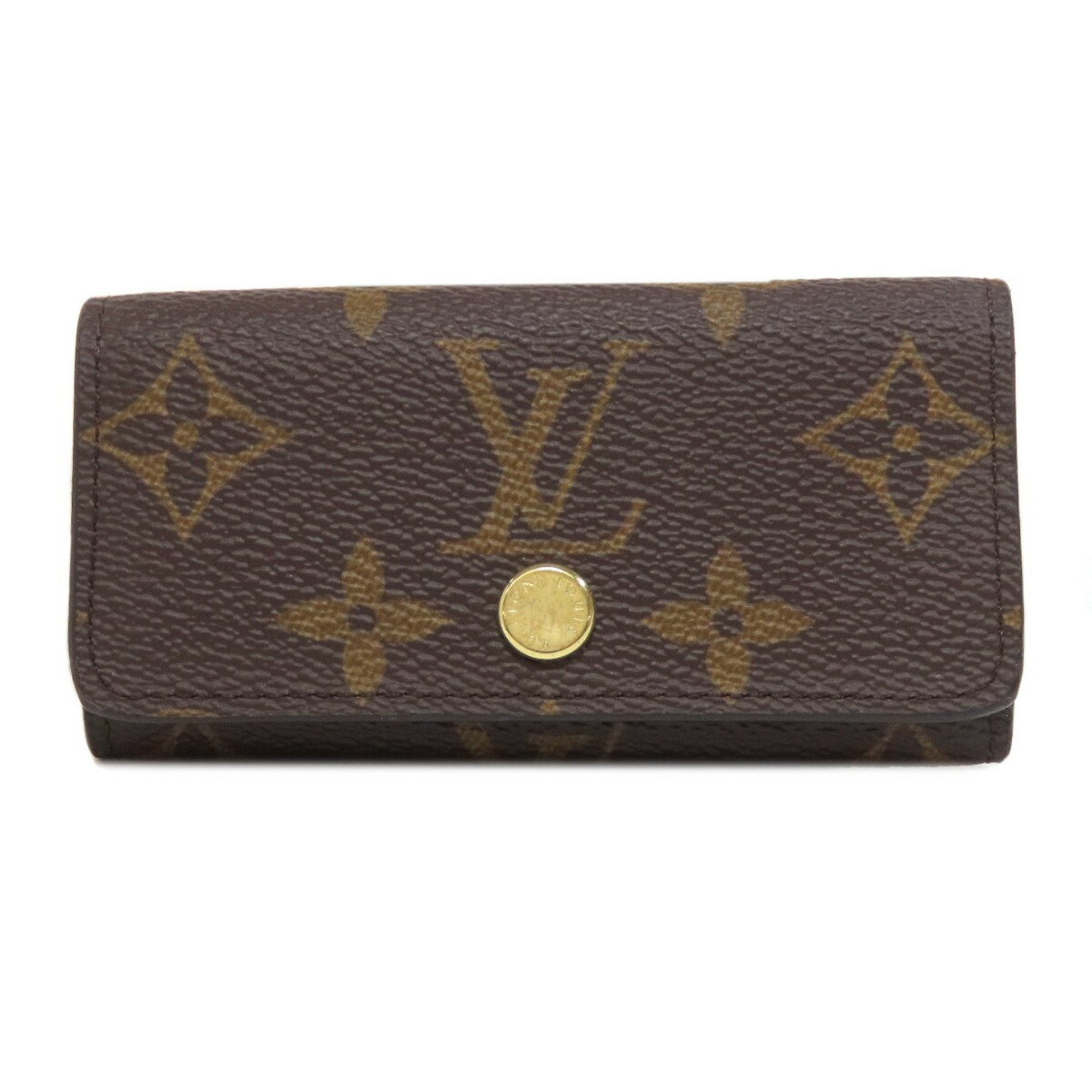 Louis Vuitton M69517 Multicle 4 Key Case Monogram Canvas Women's LOUIS VUITTON