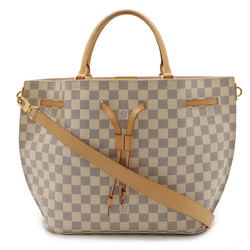 LOUIS VUITTON Damier Azur Girolata Handbag Tote Bag Shoulder N41579