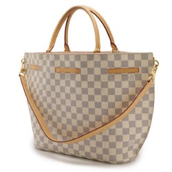 LOUIS VUITTON Damier Azur Girolata Handbag Tote Bag Shoulder N41579