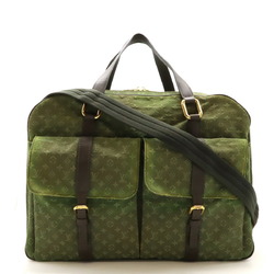 LOUIS VUITTON Louis Vuitton Monogram Claudine Boston Bag Shoulder Canvas TST Khaki M42332