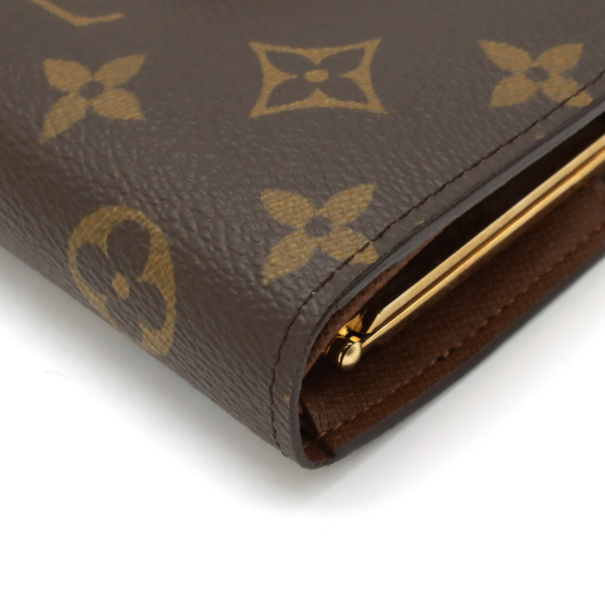 LOUIS VUITTON Louis Vuitton Monogram Portefeuille Viennese Bi-fold Wallet M61663