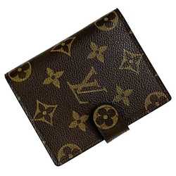 Louis Vuitton Planner Cover Agenda ec-21416 Brown Monogram R20007 Canvas TH0063 LOUIS VUITTON Compact for Men and Women LV