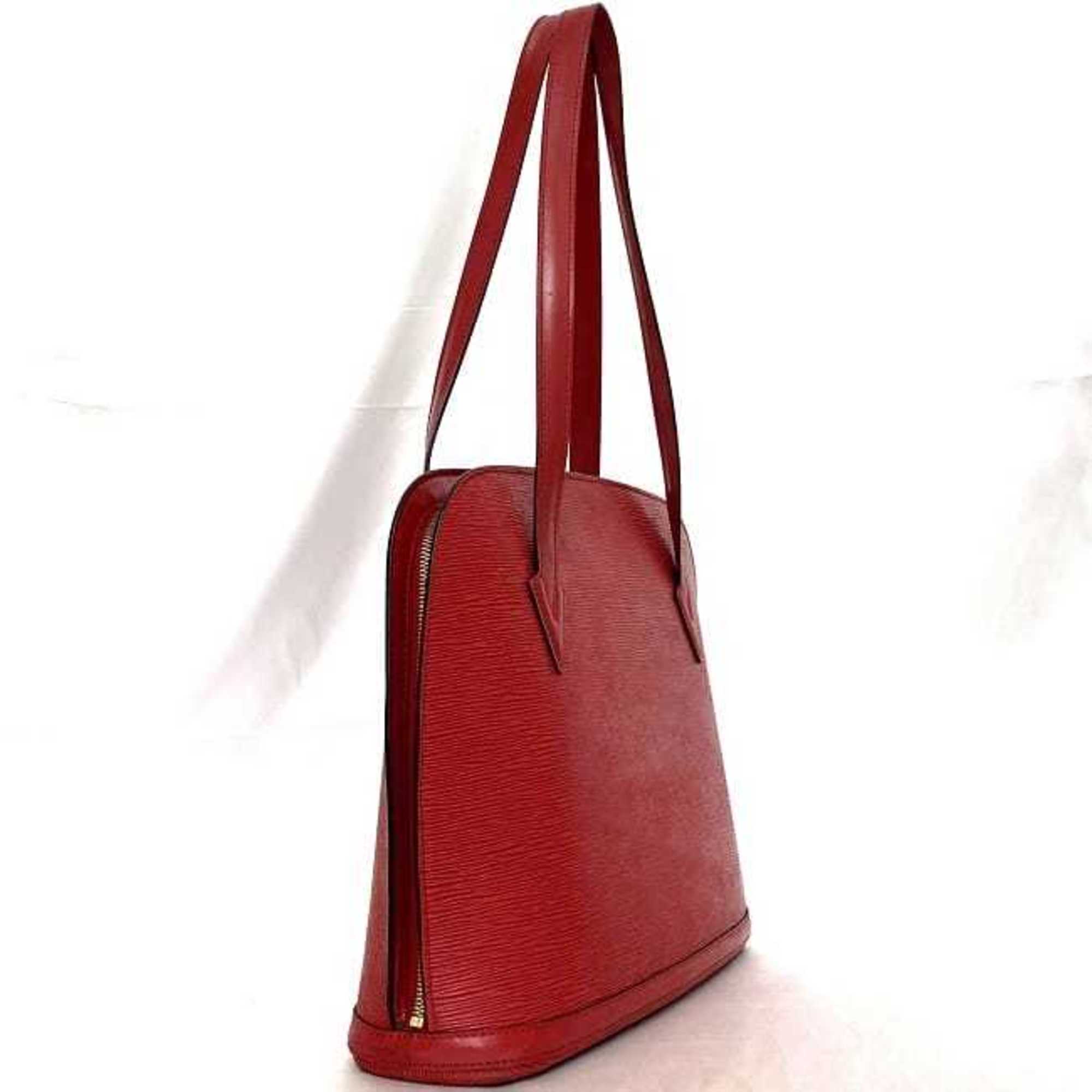 Louis Vuitton Tote Bag Backpack f-21545 Red Castilian Epi M52287 Leather VI0926 LOUIS VUITTON Freestanding Women's Men's